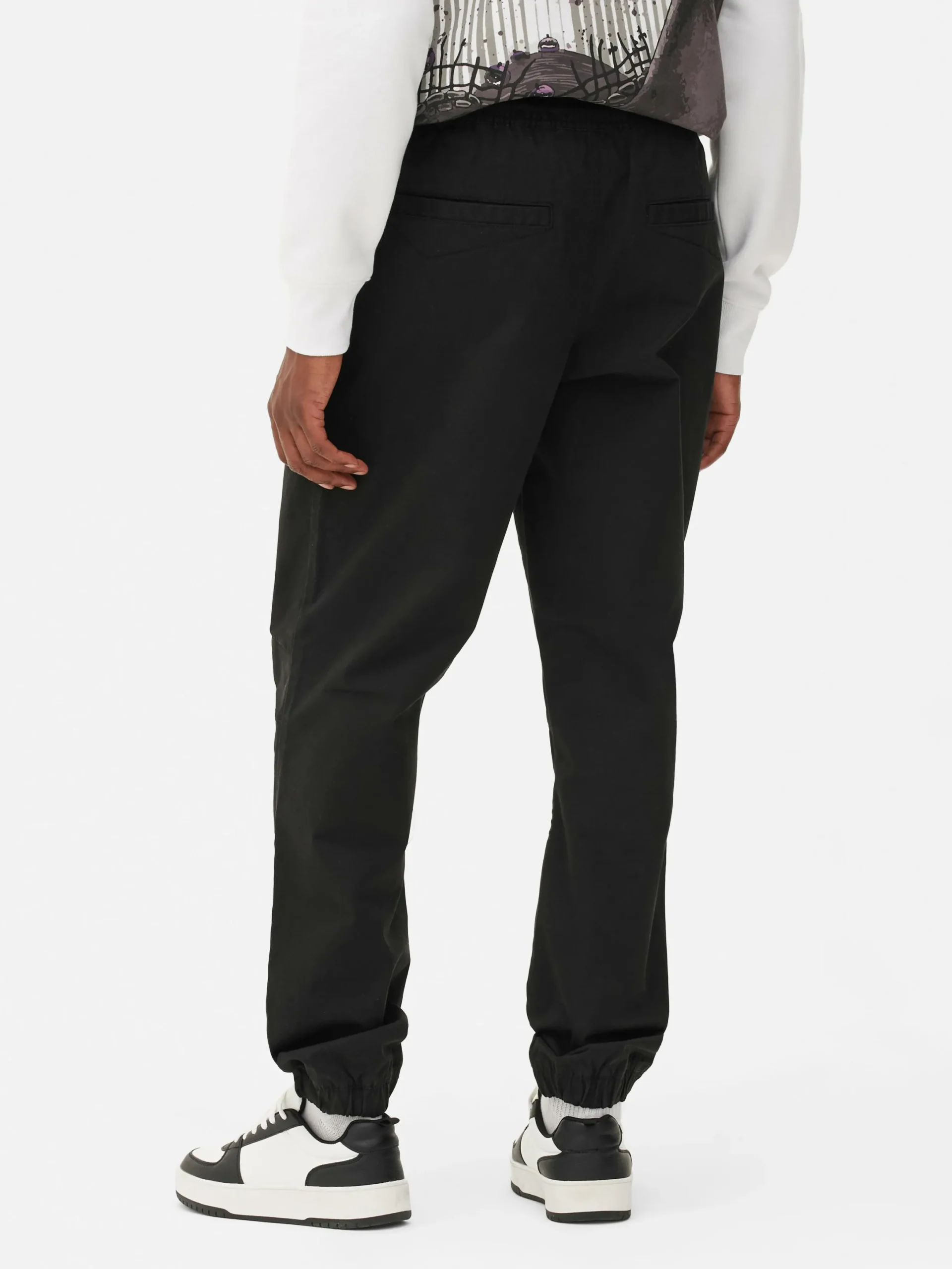Hosen|Jogginghosen|Primark Stretch-Jogginghose In Lässiger Passform Schwarz