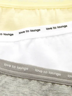 Slips|Primark Stretch-Tangas, 3er-Pack Gelb