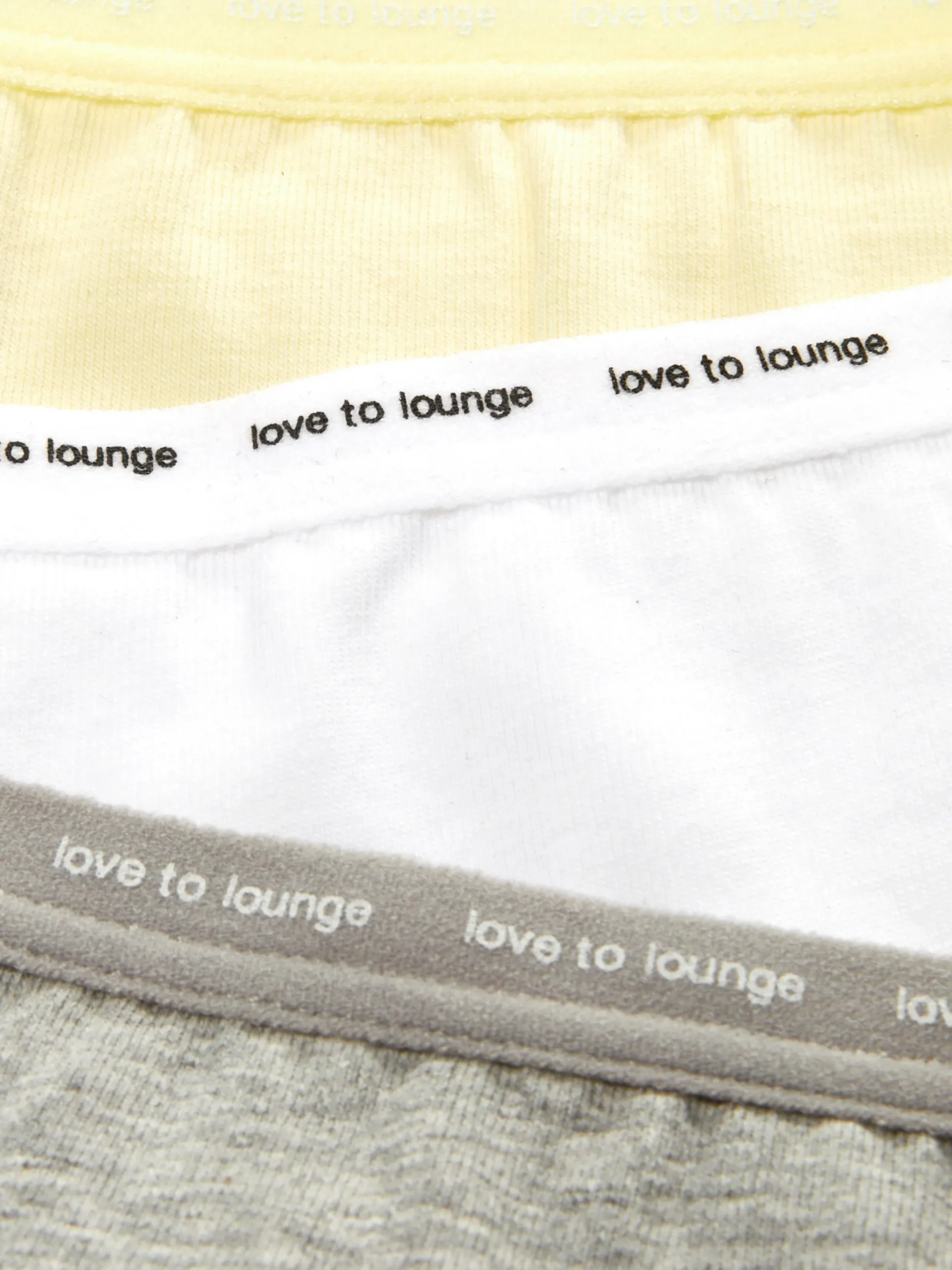 Slips|Primark Stretch-Tangas, 3er-Pack Gelb