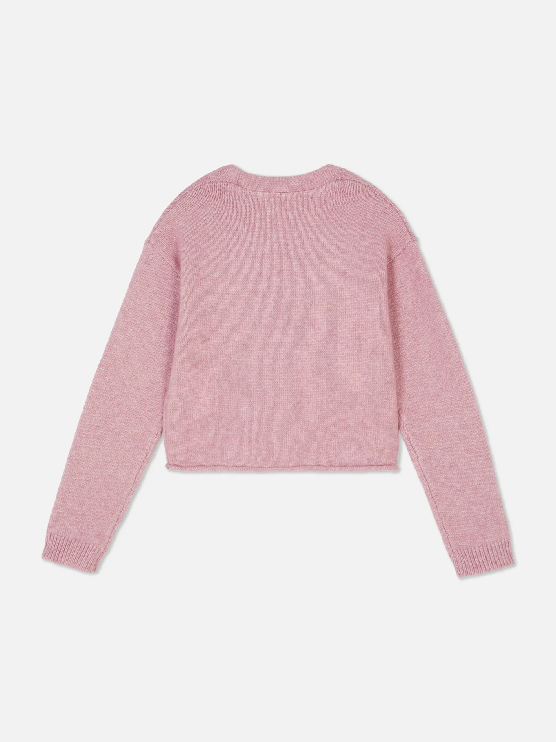 Pullover Und Cardigans|Primark Strickcardigan Mit Rollsaum Rosa