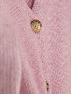 Pullover Und Cardigans|Primark Strickcardigan Mit Rollsaum Rosa