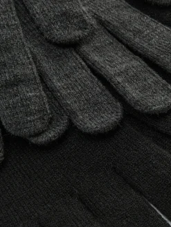 Mützen, Handschuhe Und Schals|Primark Strickhandschuhe, 2er-Pack Anthrazitfarben