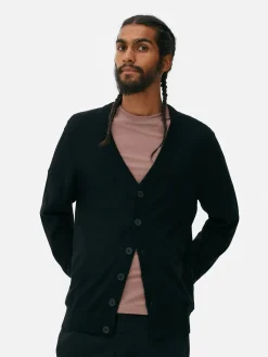 Pullover Und Cardigans|Primark Strickjacke Mit Großen Knöpfen Schwarz