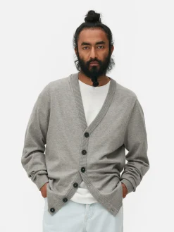 Pullover Und Cardigans|Primark Strickjacke Mit Großen Knöpfen Grau