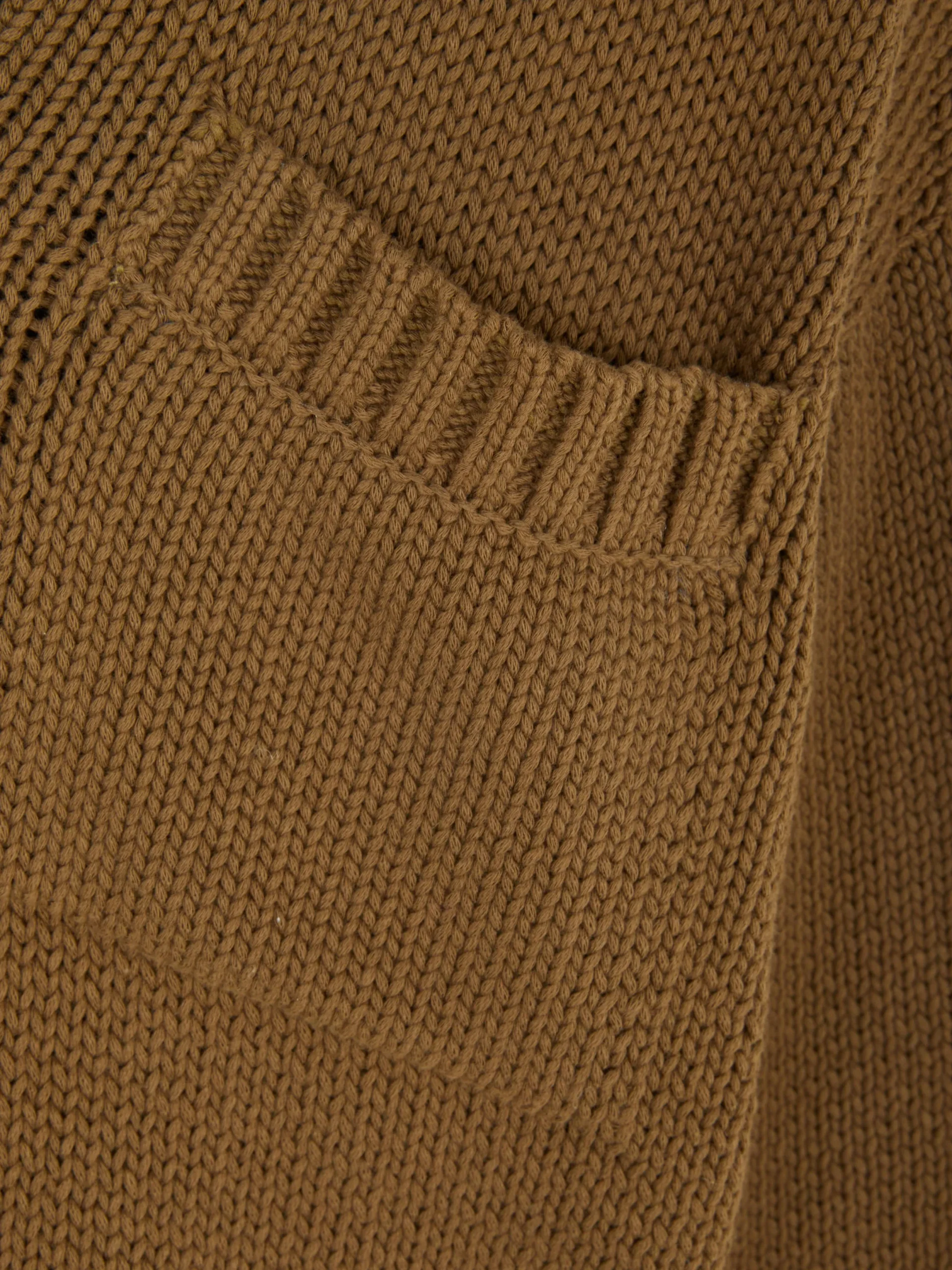 Pullover Und Cardigans|Primark Strick-Polopullover Khakifarben
