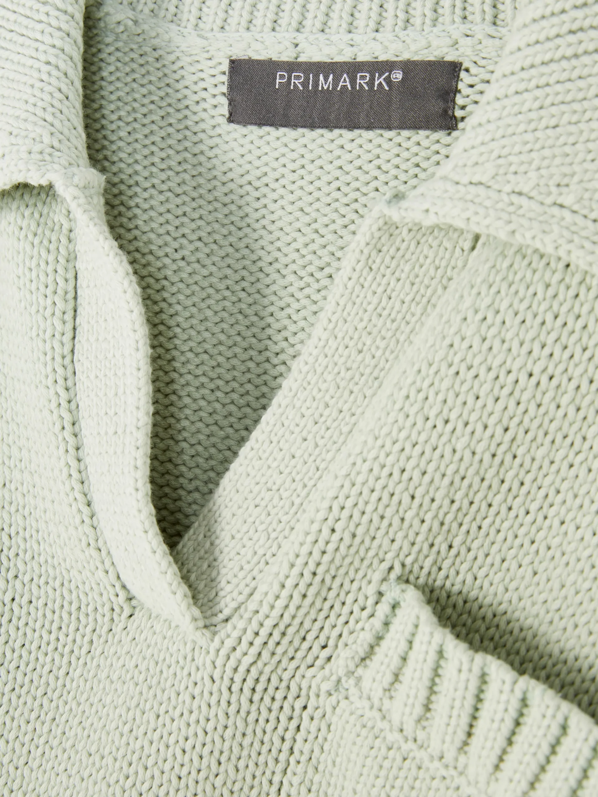 Pullover Und Cardigans|Primark Strick-Polopullover Mintgrün