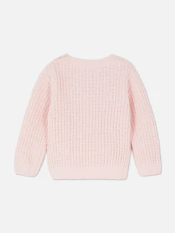 Pullover Und Cardigans|Primark Strickpullover Mit Herzdesign Rosa