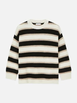 Pullover Und Cardigans|Primark Strickpullover Mit Ärmelbündchen Beige