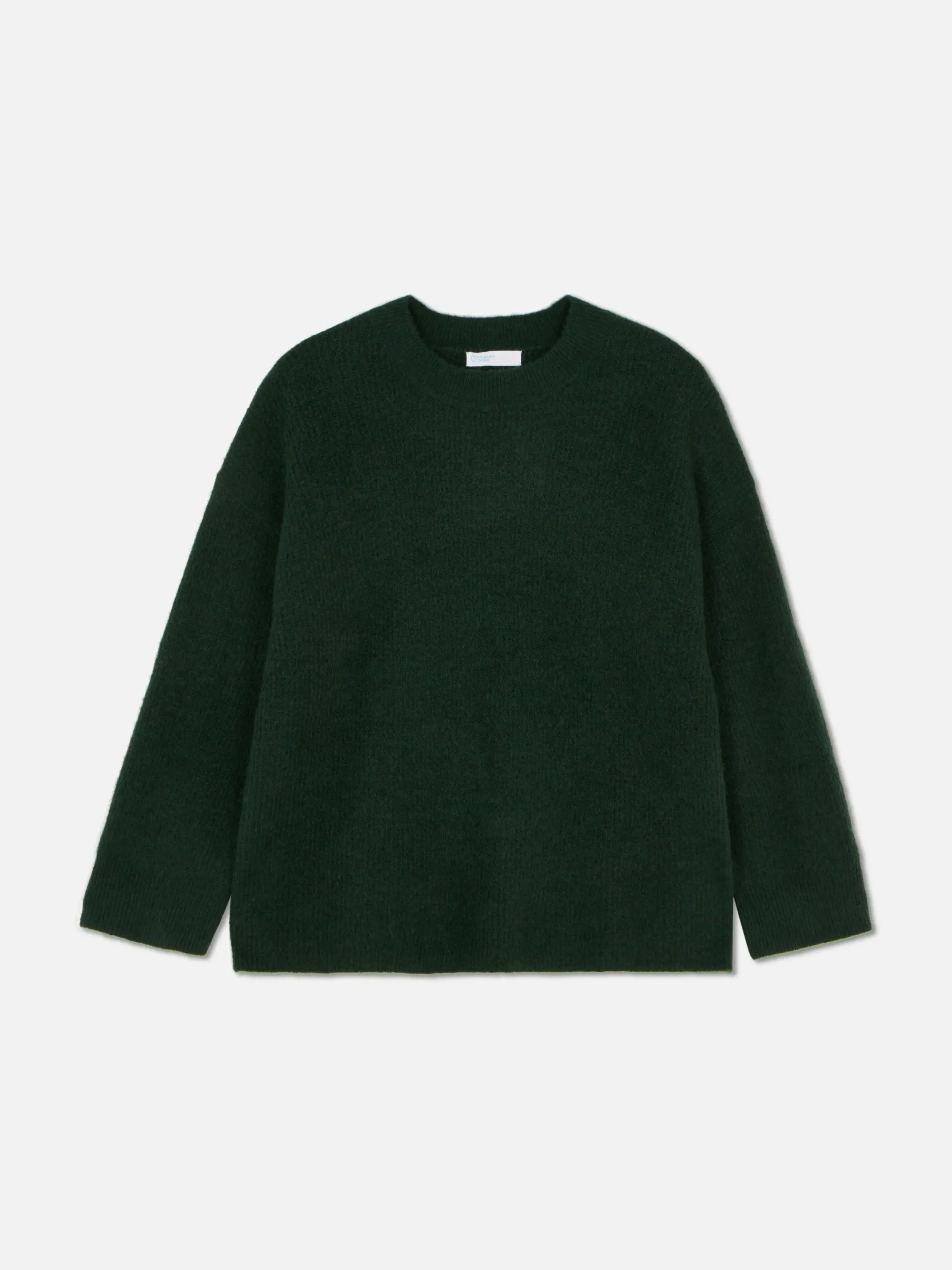 Pullover Und Cardigans|Primark Strickpullover Mit Ärmelbündchen Dunkelgrün