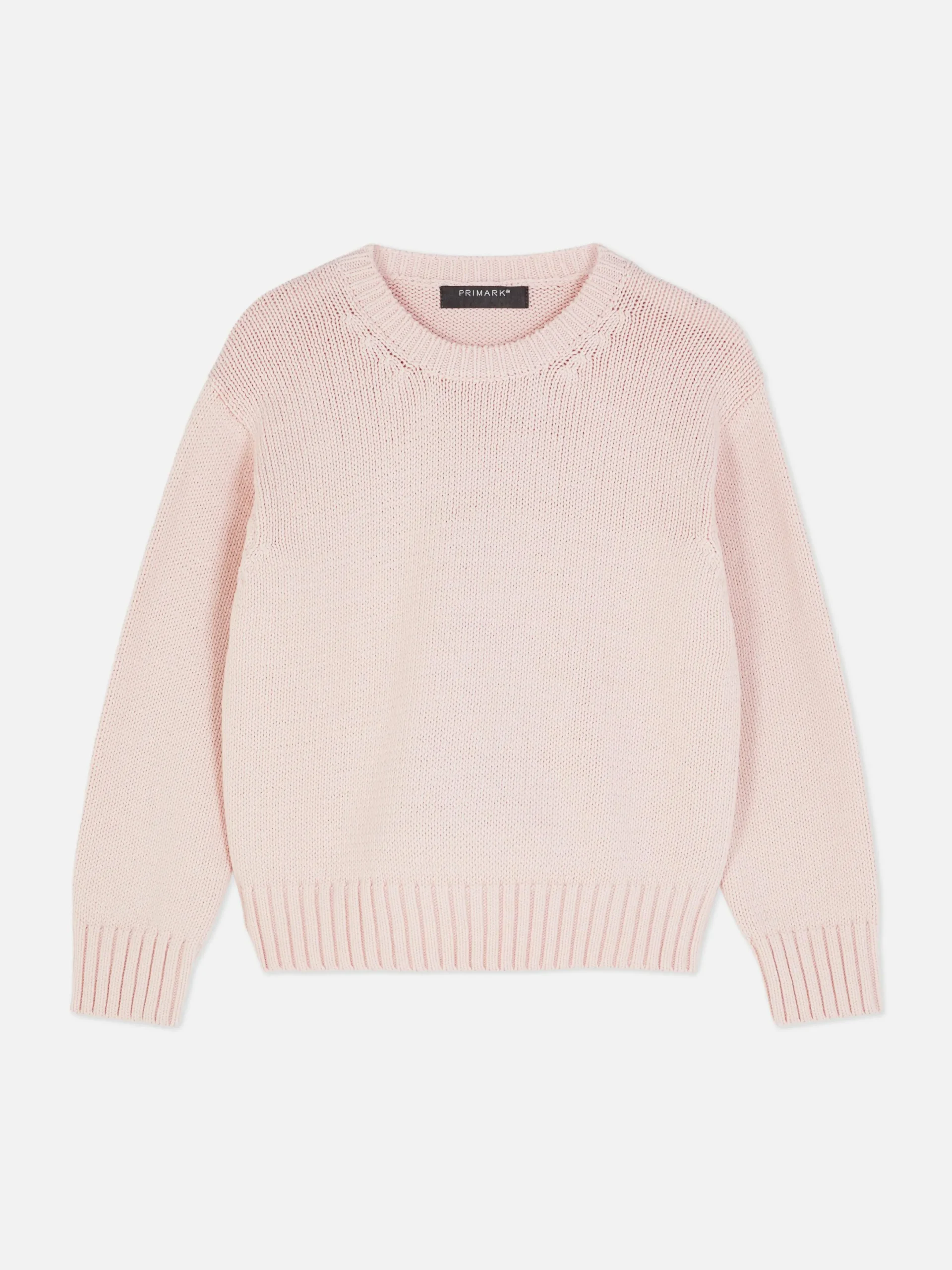 Pullover Und Cardigans|Primark Strickpullover Mit Rundhalsausschnitt Rosa