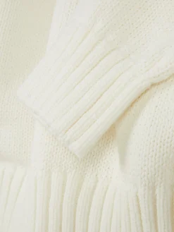 Pullover Und Cardigans|Primark Strickpullover Mit Rundhalsausschnitt Elfenbeinfarben