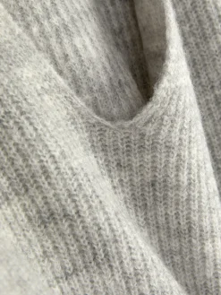 Pullover Und Cardigans|Primark Strickpullover Mit V-Ausschnitt Hellgrau