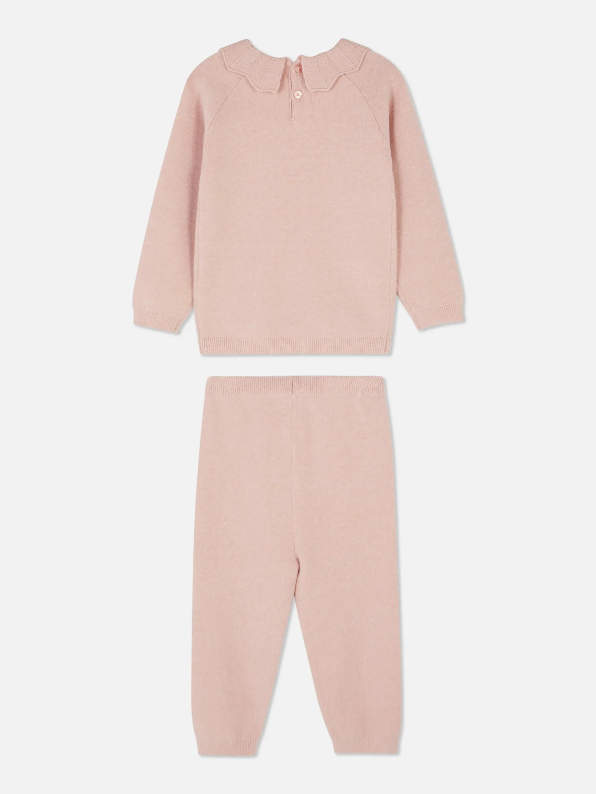 Sets Und Outfits|Primark Strickpullover Und Leggings Im Kombi-Set Rosa