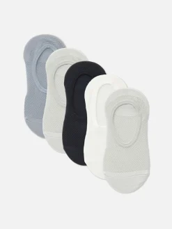 Socken|Primark Strukturierte Füßlinge, 5er-Pack Dunkelblau