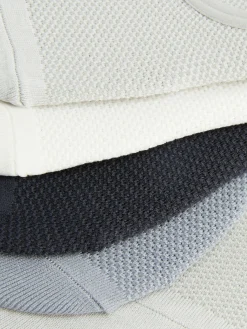 Socken|Primark Strukturierte Füßlinge, 5er-Pack Dunkelblau