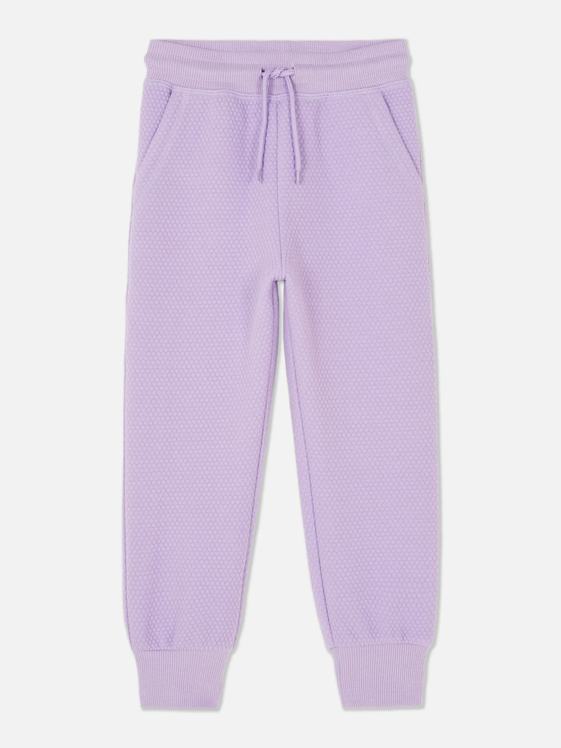 Jogginghosen|Primark Strukturierte Jogginghose Mit Kordelzug Lilafarben