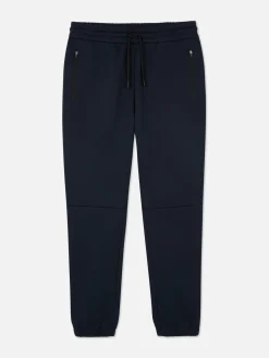 Sportbekleidung|Jogginghosen|Primark Strukturierte Jogginghose Mit Elastischem Bund Marineblau