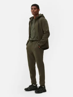 Sportbekleidung|Jogginghosen|Primark Strukturierte Jogginghose Mit Elastischem Bund Khakifarben