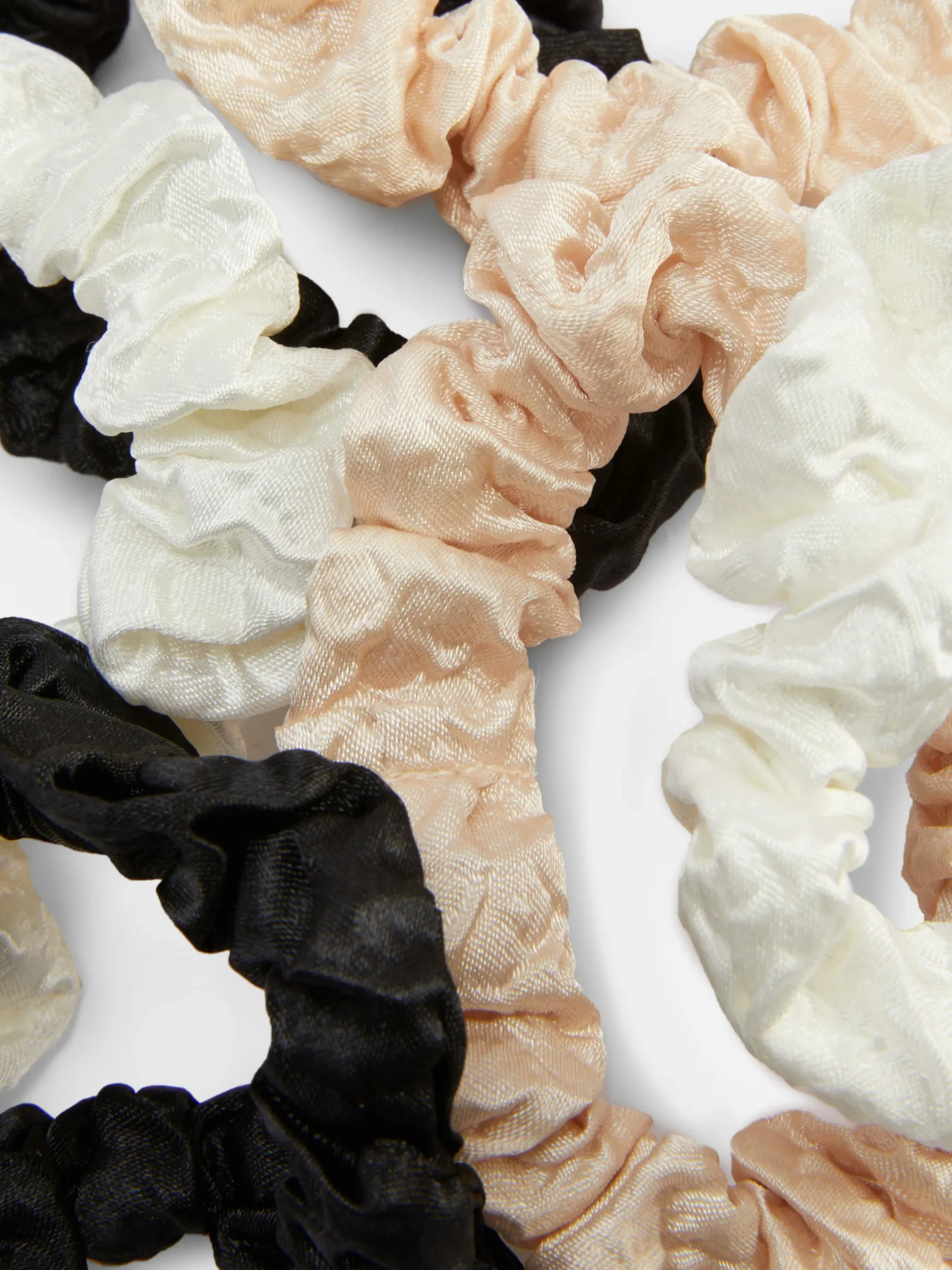 Haarschmuck|Primark Strukturierte Mikro-Haargummis, 6er-Pack Multi