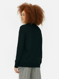Pullover Und Cardigans|Primark Strukturierter Cardigan Im Boyfriend-Look Schwarz