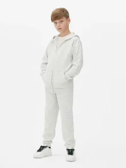 Hoodies Und Sweatshirts|Primark Strukturierter Hoodie Mit Reißverschluss Für Jungen Grau