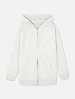 Hoodies Und Sweatshirts|Primark Strukturierter Hoodie Mit Reißverschluss Für Jungen Grau
