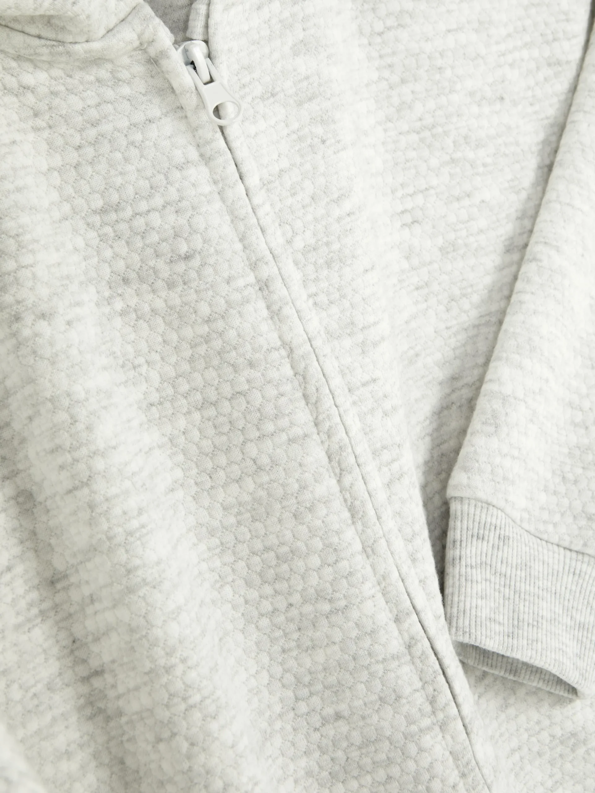 Hoodies Und Sweatshirts|Primark Strukturierter Hoodie Mit Reißverschluss Für Jungen Grau