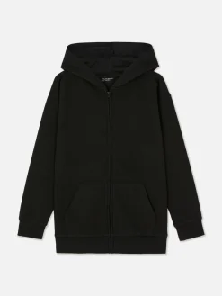 Hoodies Und Sweatshirts|Primark Strukturierter Hoodie Mit Reißverschluss Für Jungen Schwarz