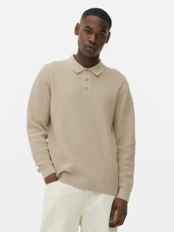 Pullover Und Cardigans|Primark Strukturierter Polopullover Taupefarben