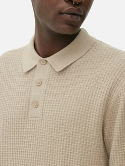 Pullover Und Cardigans|Primark Strukturierter Polopullover Taupefarben