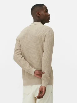 Pullover Und Cardigans|Primark Strukturierter Polopullover Taupefarben