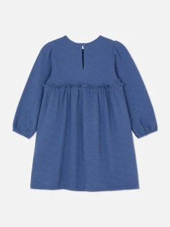 Kleider|Primark Strukturiertes Jerseykleid Blau