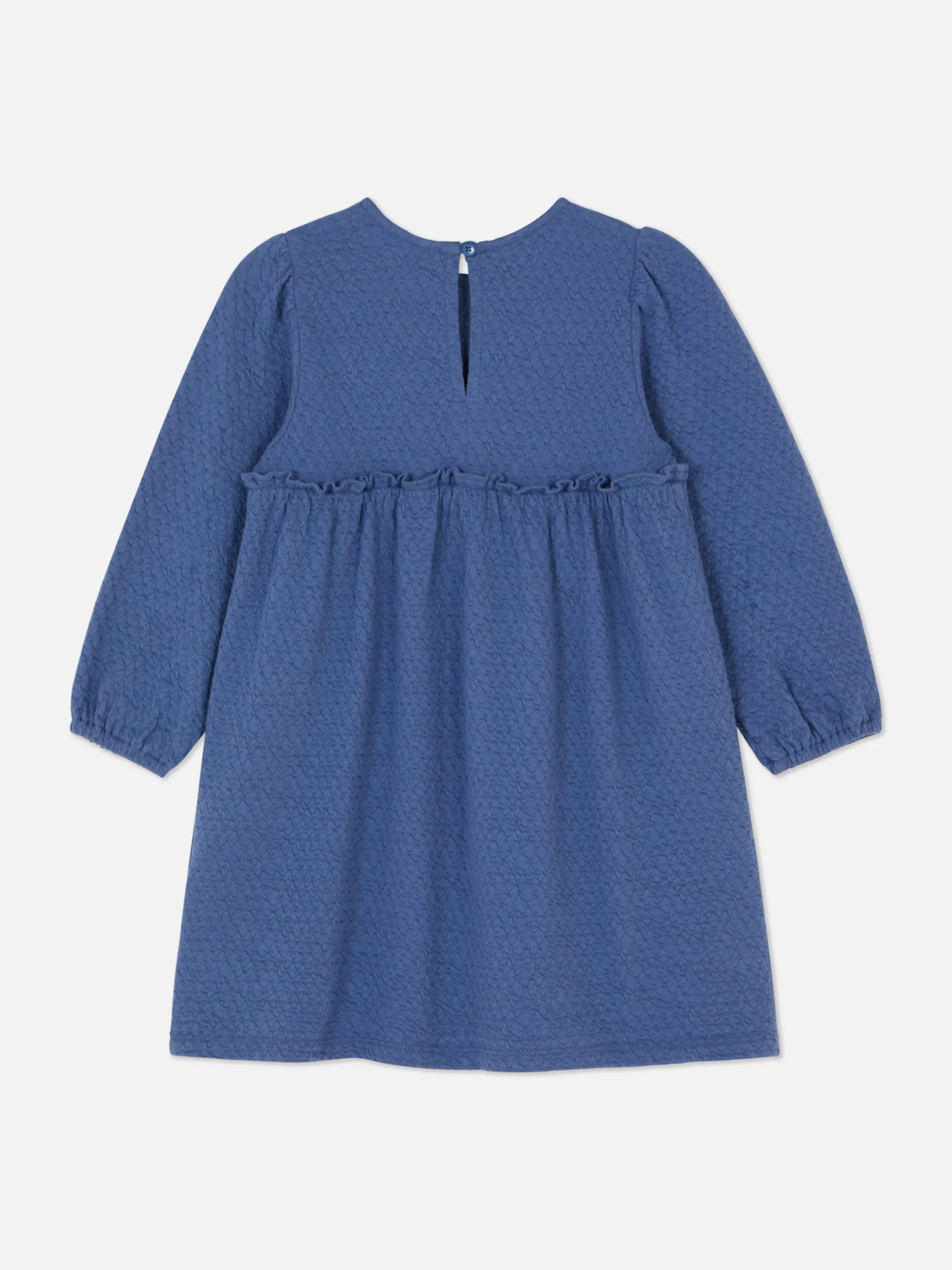 Kleider|Primark Strukturiertes Jerseykleid Blau