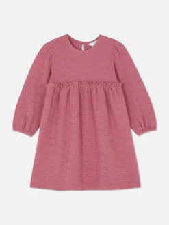 Kleider|Primark Strukturiertes Jerseykleid Rosa