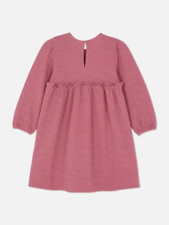 Kleider|Primark Strukturiertes Jerseykleid Rosa