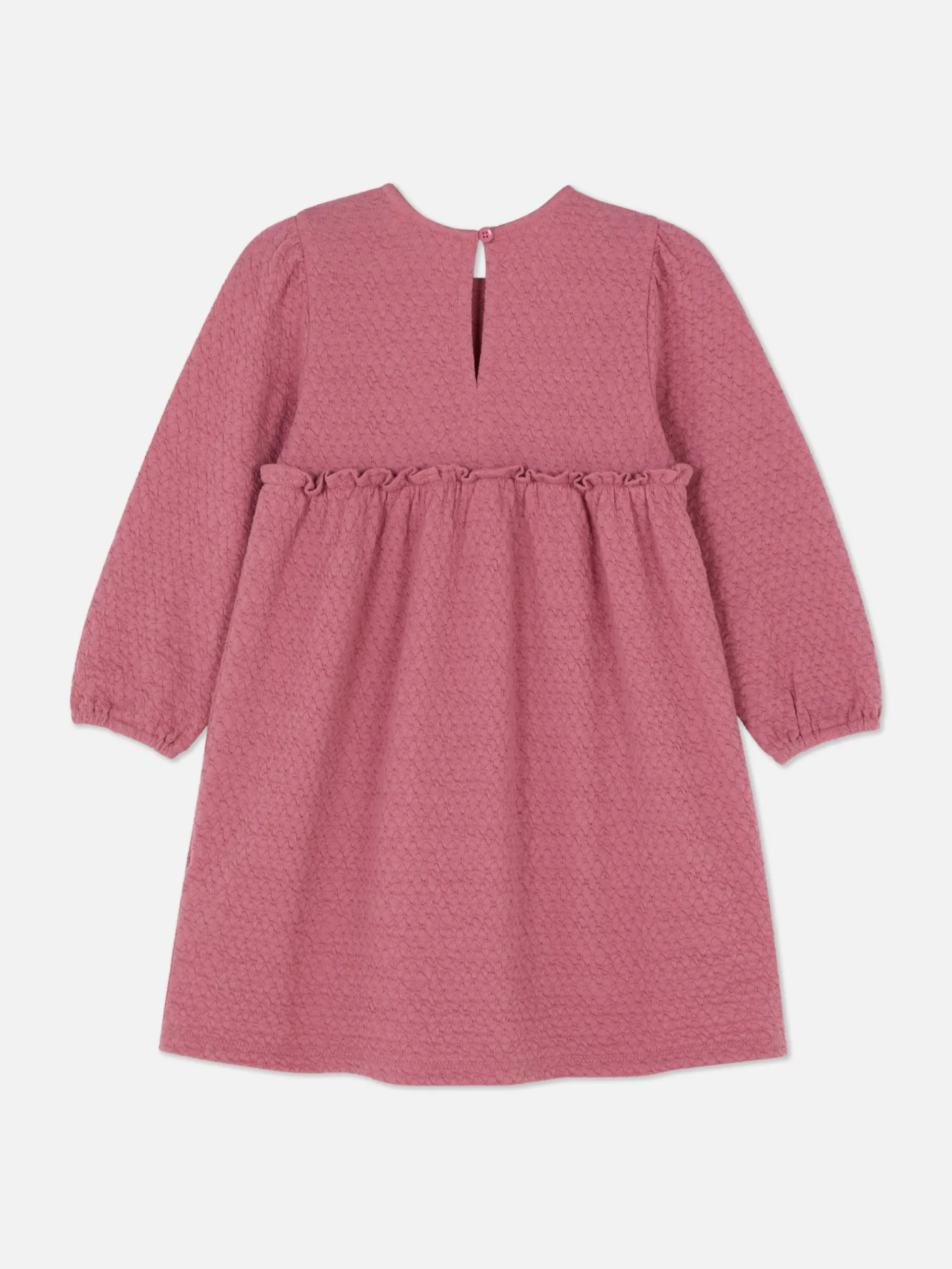 Kleider|Primark Strukturiertes Jerseykleid Rosa