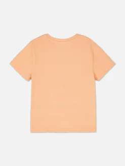Tops Und T-Shirts|Primark Strukturiertes T-Shirt Mit Streifen Korallenrot