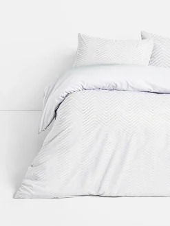 Bettwäsche Und Sets|Primark Strukturiertes Wendebettwäscheset, Doppelbett Weiß