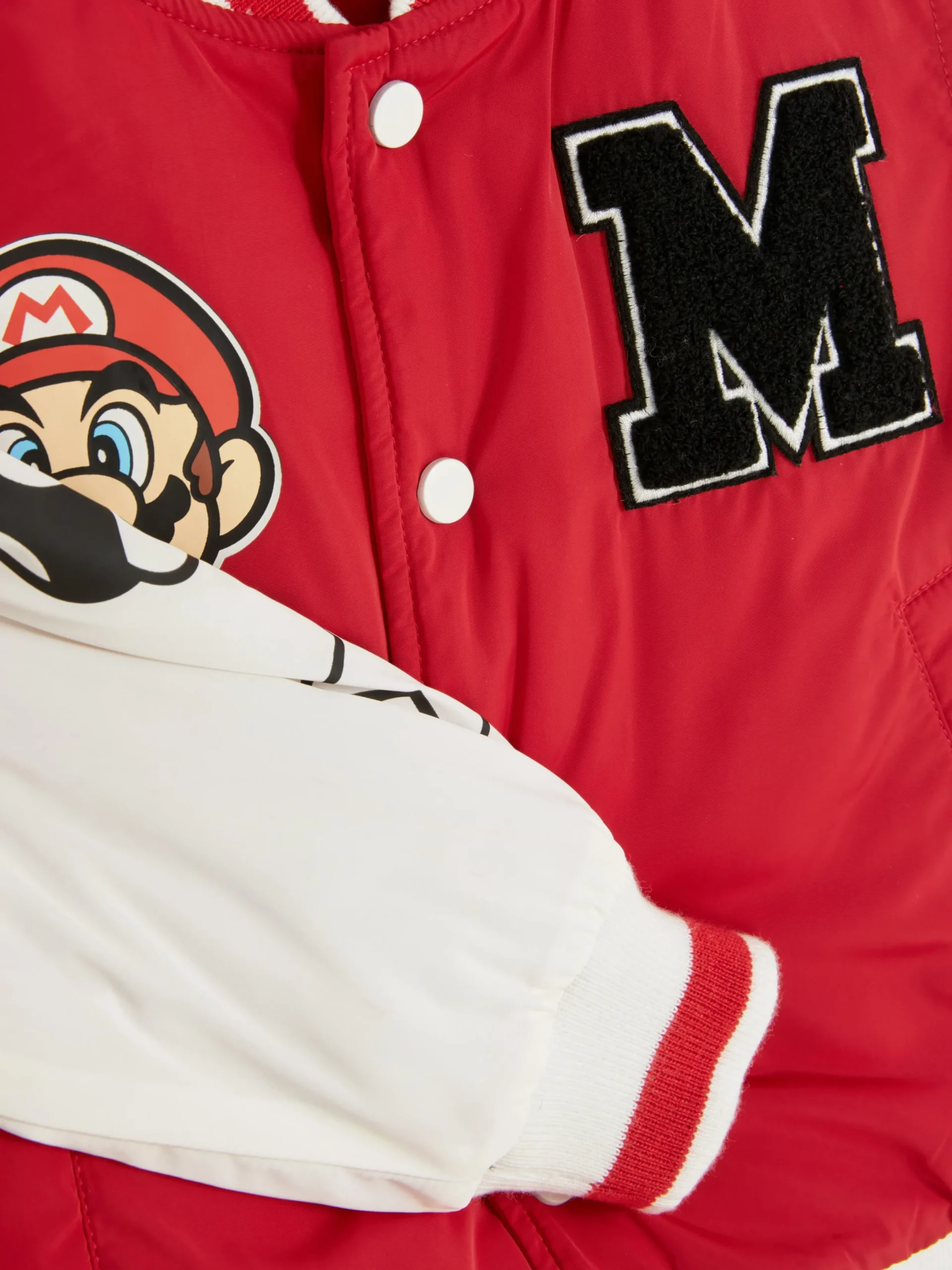 Jacken Und Mäntel|Primark „Super Mario“ Bomberjacke Rot