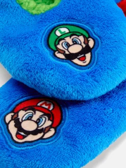 Socken|Primark Super Mario Bros. Hausschuhe Blau