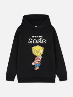 Hoodies Und Sweatshirts|Primark „Super Mario Mauerblock“ Hoodie Schwarz