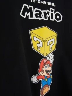 Hoodies Und Sweatshirts|Primark „Super Mario Mauerblock“ Hoodie Schwarz