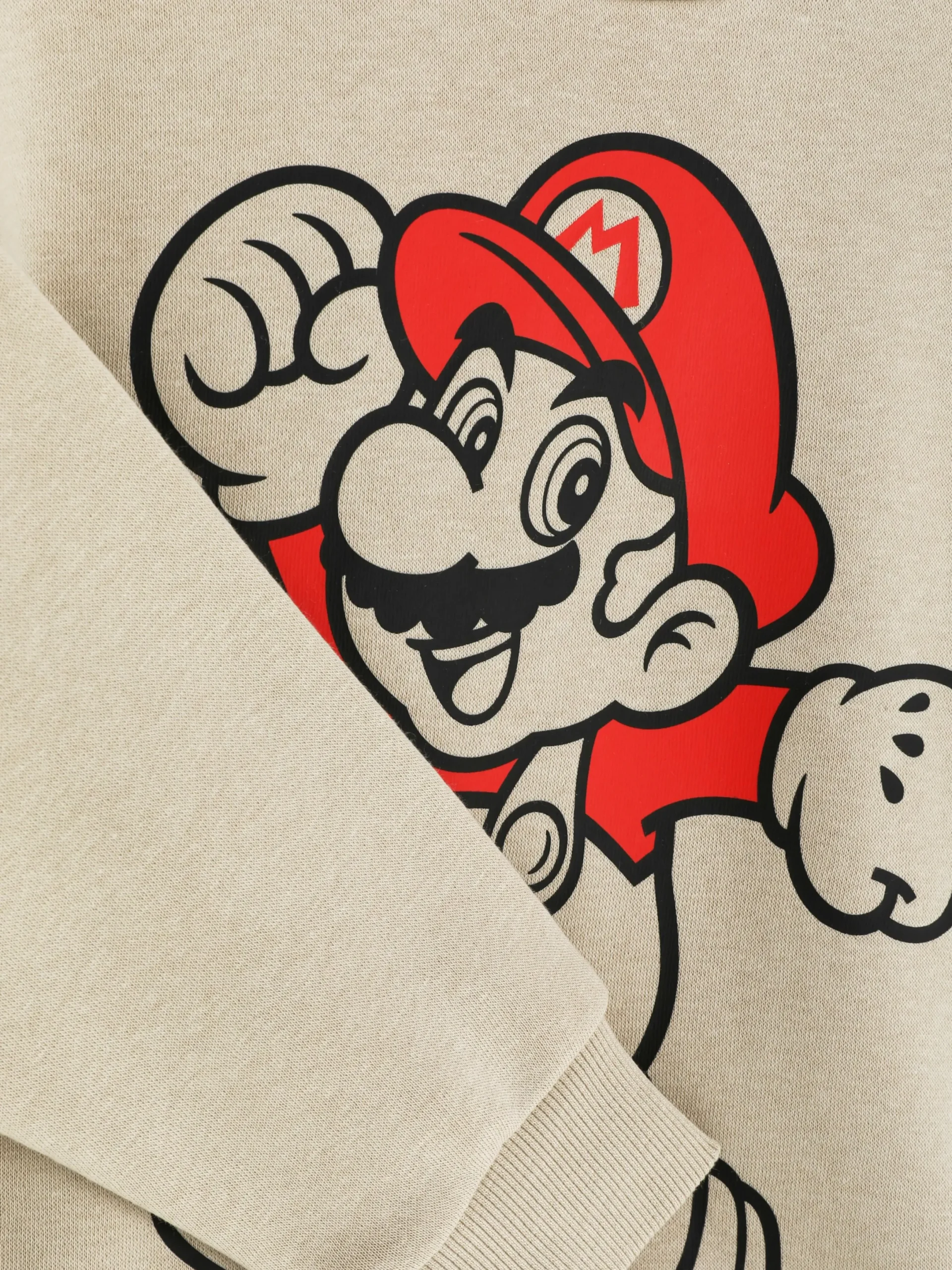 Hoodies Und Sweatshirts|Primark „Super Mario“ Sweatshirt Zum Kombinieren Steinfarben
