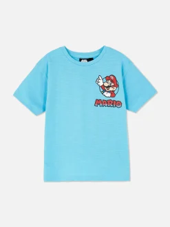 Tops Und T-Shirts|Primark „Super Mario“ T-Shirt Blau