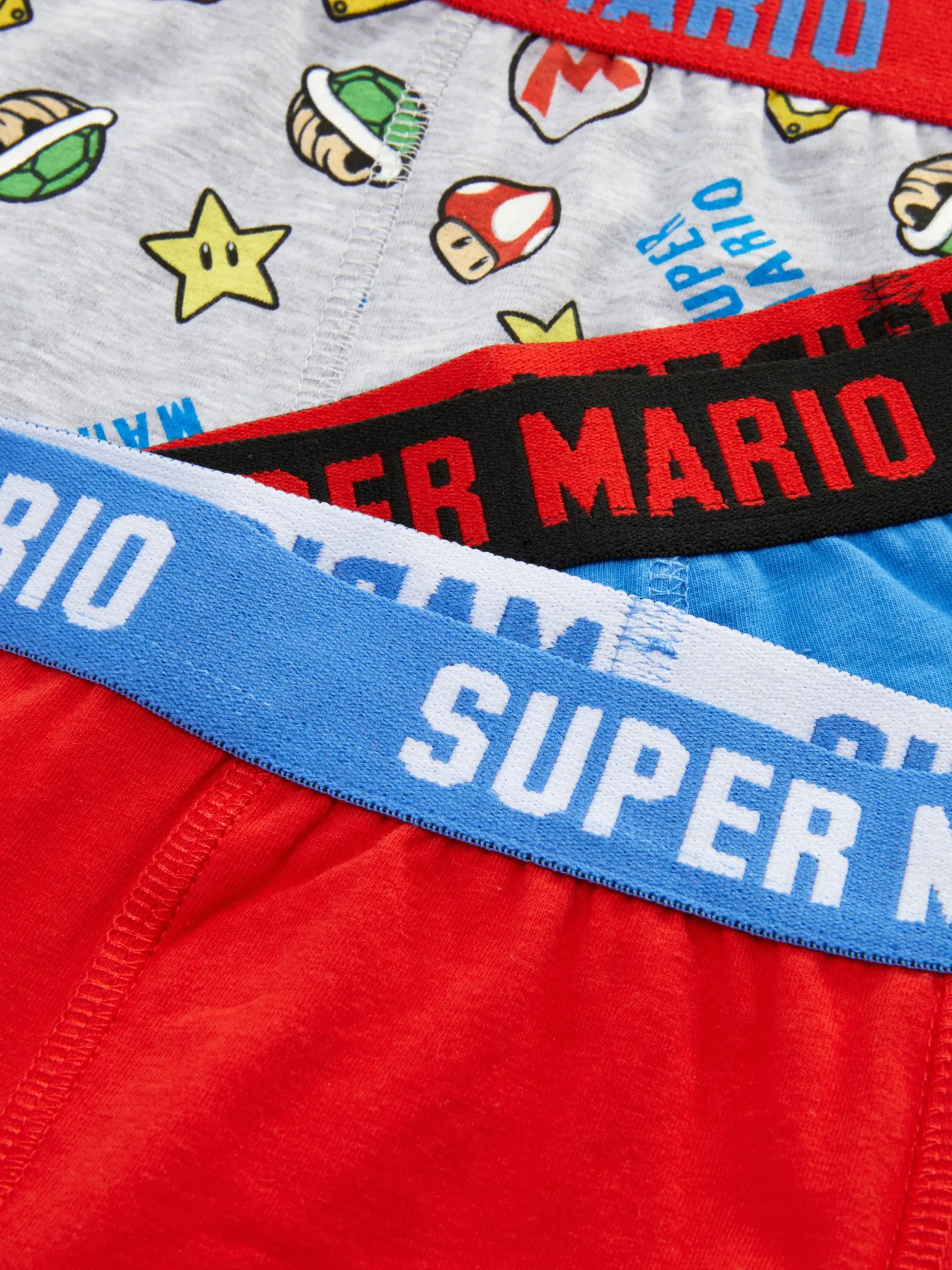 Unterwäsche|Primark „Super Mario“ Unterhosen, 3er-Pack Multi