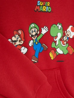 Hoodies Und Sweatshirts|Primark „Super Mario World“ Kapuzenpullover Rot