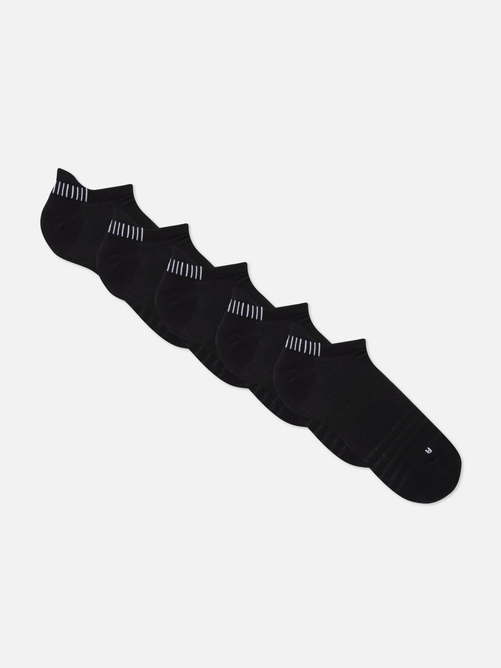 Socken|Sportbekleidung|Primark Superweiche Sneakersocken, 5er-Pack Schwarz
