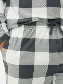 Schlafanzüge|Primark Superweicher, Langer Schlafanzug Grau