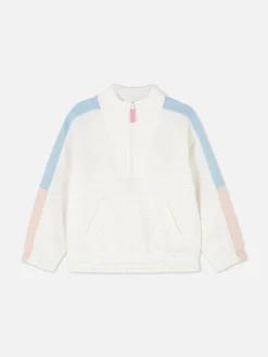 Hoodies Und Sweatshirts|Primark Sweatshirt In Blockfarben Mit Halbreißverschluss Multi