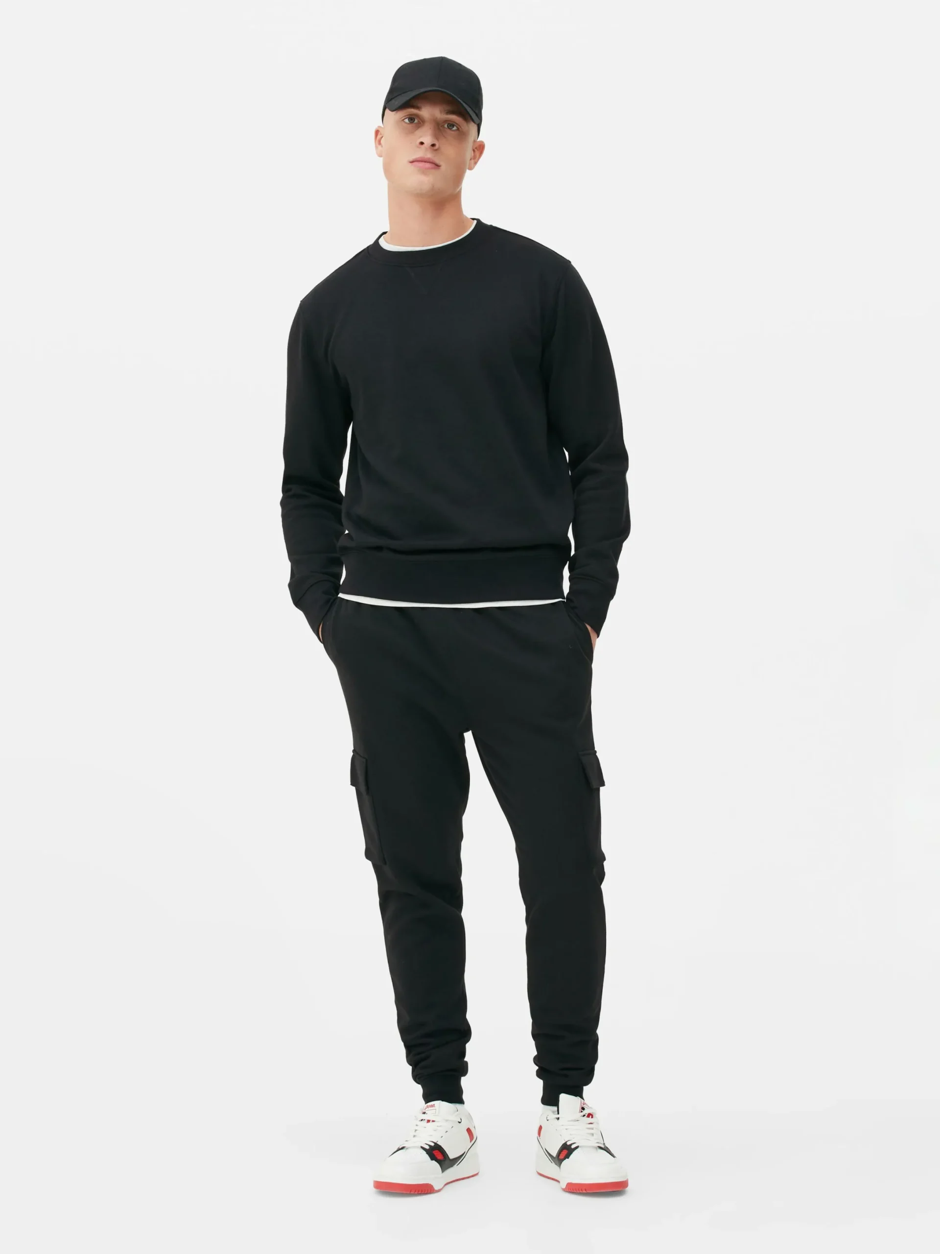 Hoodies Und Sweatshirts|Primark Sweatshirt Mit Rundhalsausschnitt Schwarz